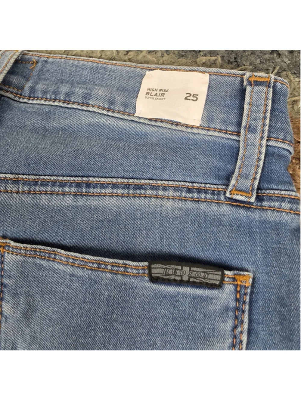 HUDSON Blair High Rise Super Skinny Jeans Women’s Size 25 NWT